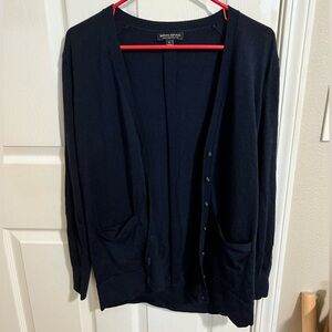 Banana Republic navy blue cardigan
